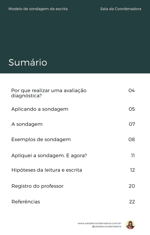 Sondagem da escrita - Image 2