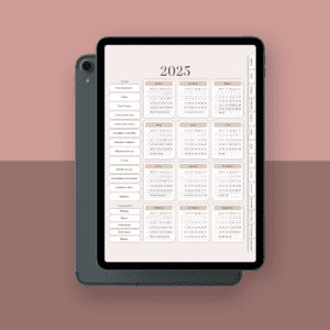 Planner digital 2025 para Coordenadoras Pedagógicas