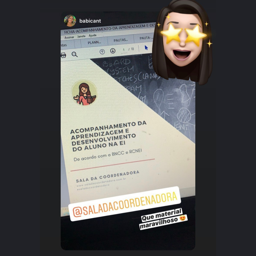 Depoimento real de coordenadora